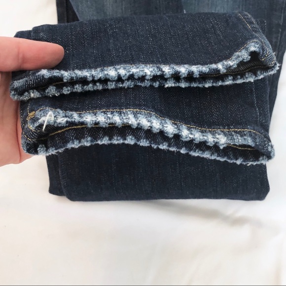 Paige high rise Sarah distressed jeans sz 27 - Picture 5 of 7